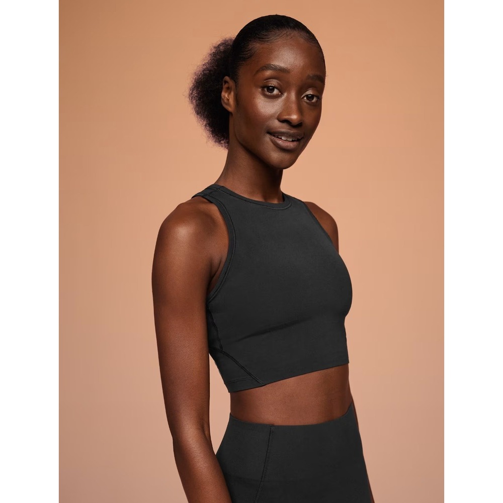 on running movement crop black‎
